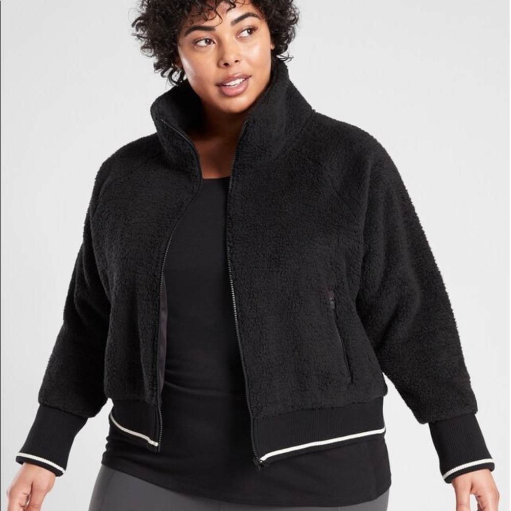 NWT Athleta Tugga Sherpa Jacket